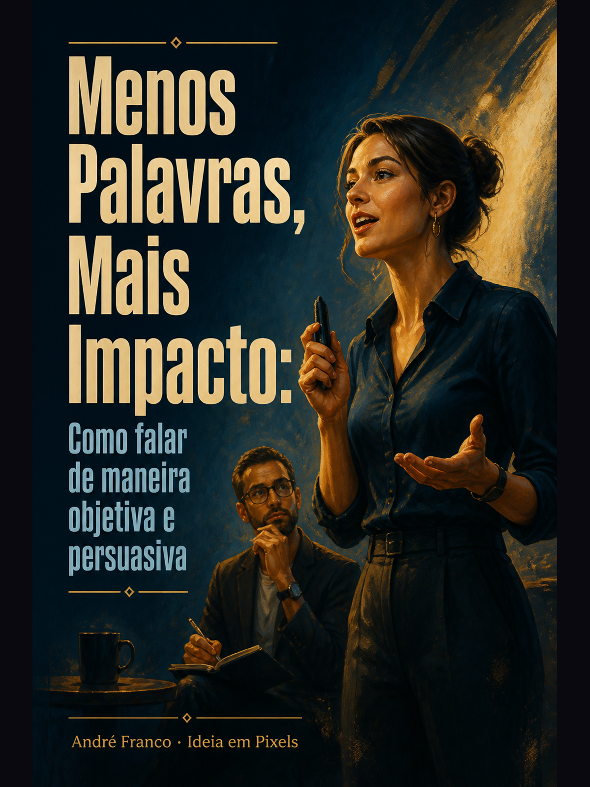 Capa: Menos Palavras, Mais Impacto
